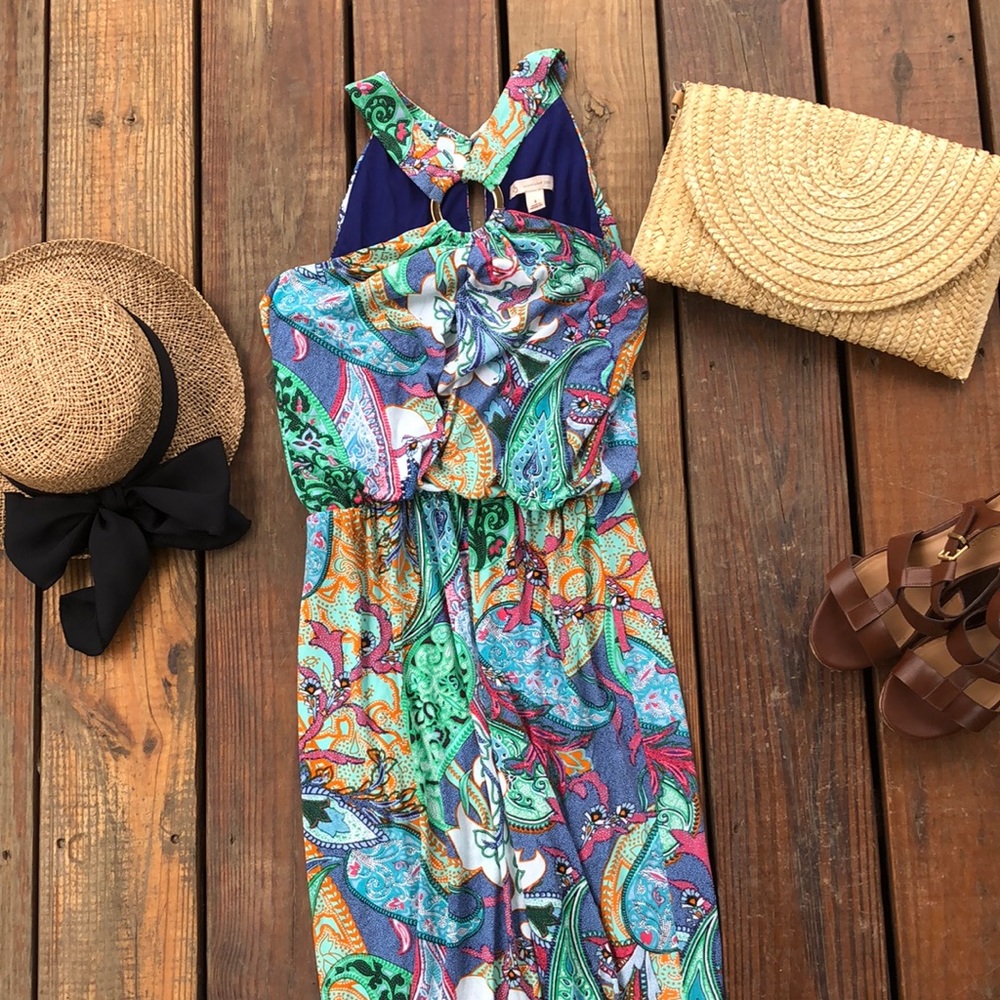 Dress Barn Summer Colors Maxi-4